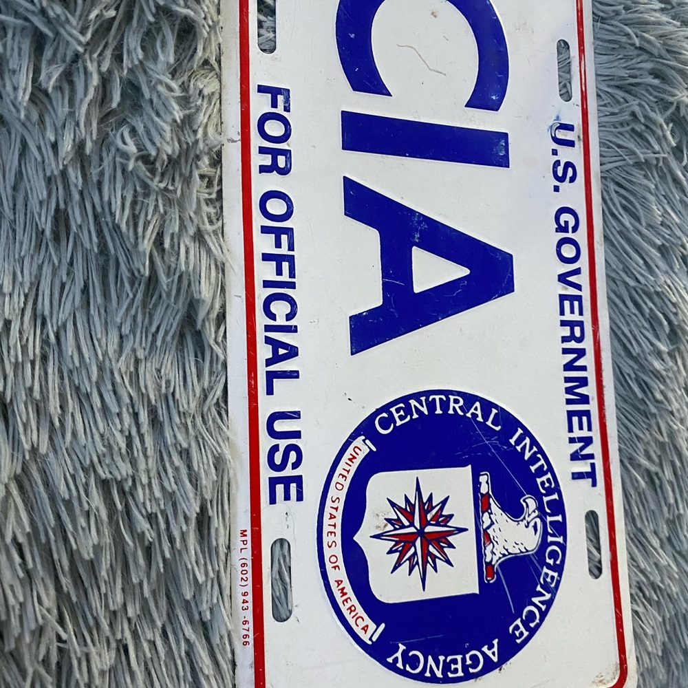 License plate